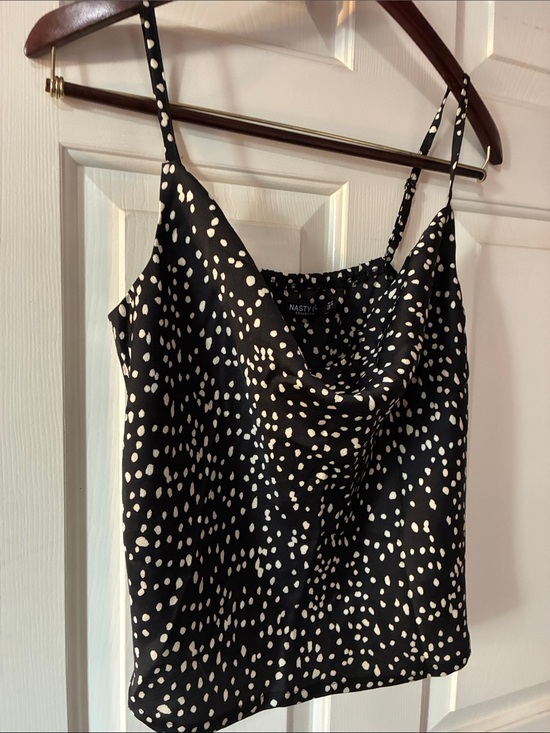 Tops - NASTY GAL COWL NECK CROP CAMI